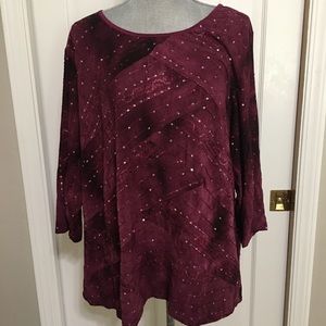 Dressbarn Womans Top 3X